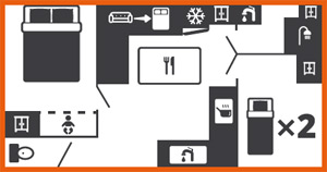 oceane cottage inside blueprint